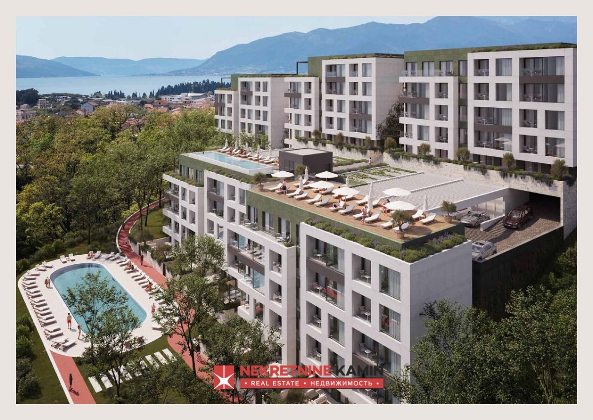 Novi stambeni kompleks sa panoramskim pogledom, Mrčevac, Tivat